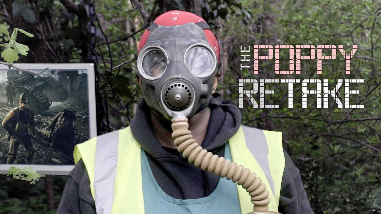 Poppy Retake (v3) video art at World War I's Hidden Voices