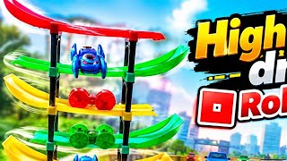 Roblox Car vs Highway Race! 🏎️🔥 screenshot 5