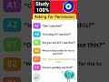 ask permission in this way ✨️👍#latest #English #students #study