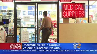 Famous Multiple Pharmacies Hit In Santa Clarita Valley Burglary Spree Profile