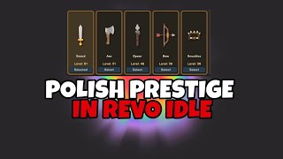 Unlocking the Polish Prestige mechanic Ep 4 Revolution Idle Minerals