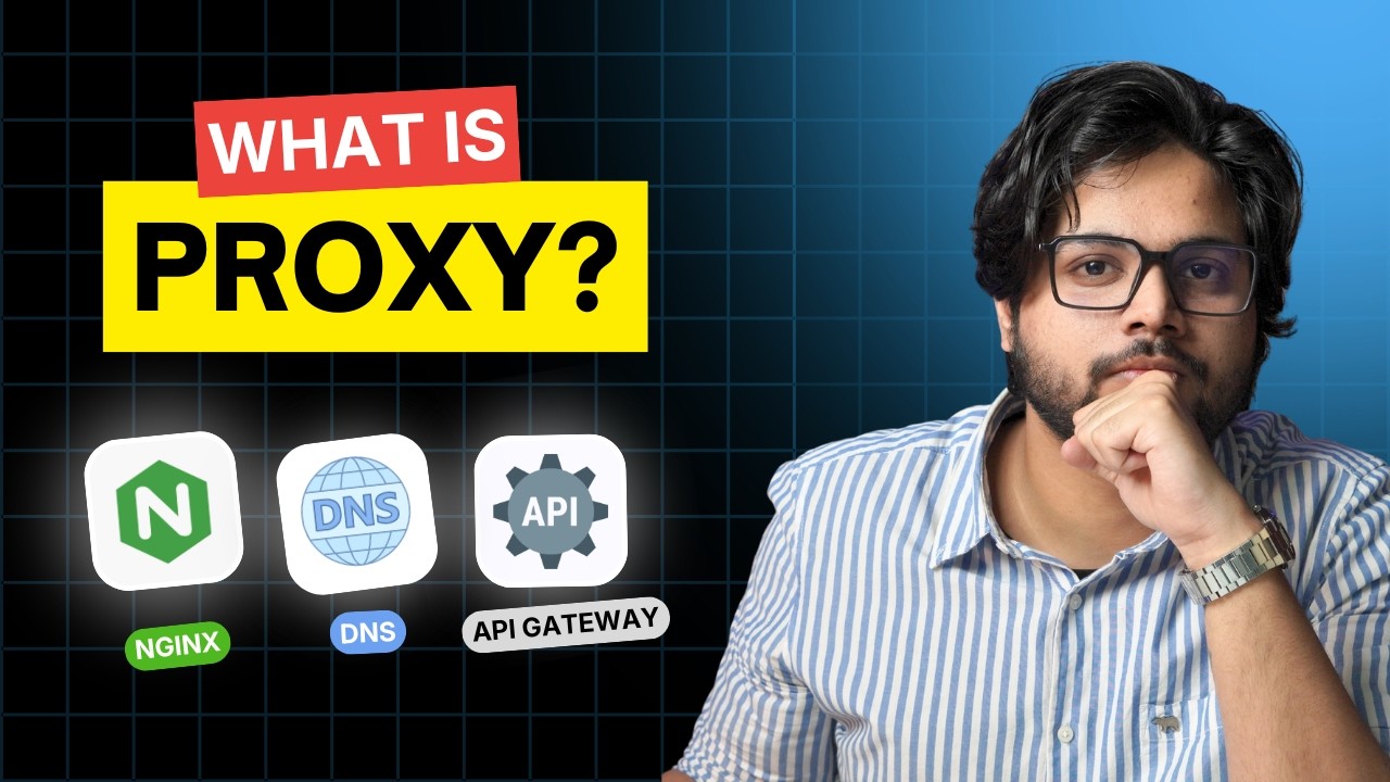 What is proxy ? How DNS works ? | DNS, API Gateway, Nginx | System ...