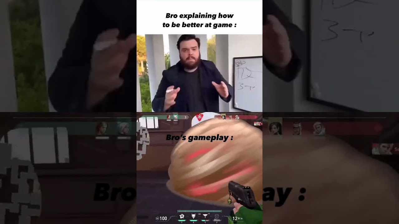 Bro still gotta learn how to aim 