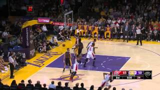 John Wall 28 points 14 assists (nice dunk) vs Lakers full highlights 2014/03/21 HD