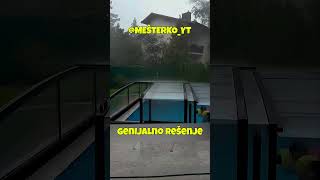 KUPAJU SE U BAZENU PO OLUJI! #mesterko #recomended #viral #fyp