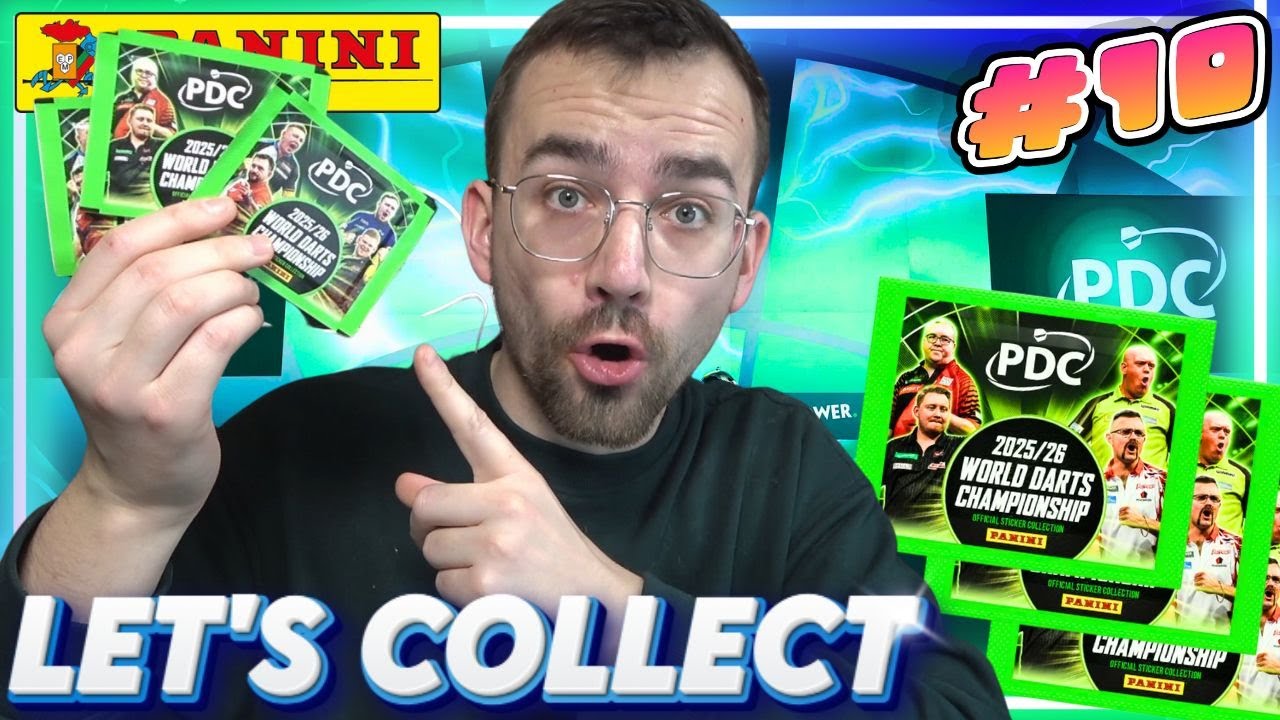 PANINI DARTS WM World Championship STICKER 2025/26 🎯 LETS COLLECT #10 😱🔥