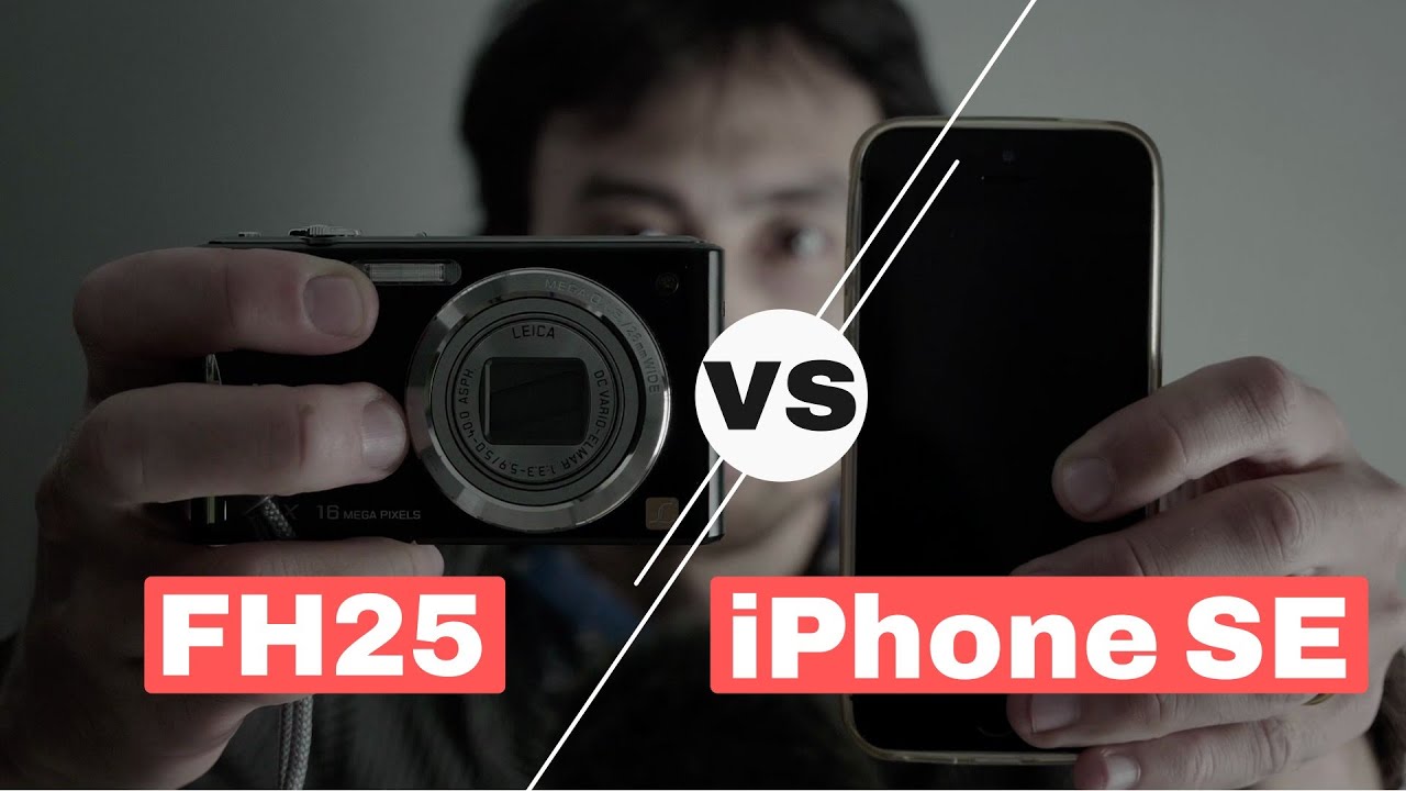 Panasonic FH25 vs iPhone SE 2016 Image Quality Comparison