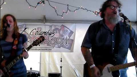 Chuck & Lisa from Wussy - "Airborne" live in Columbus