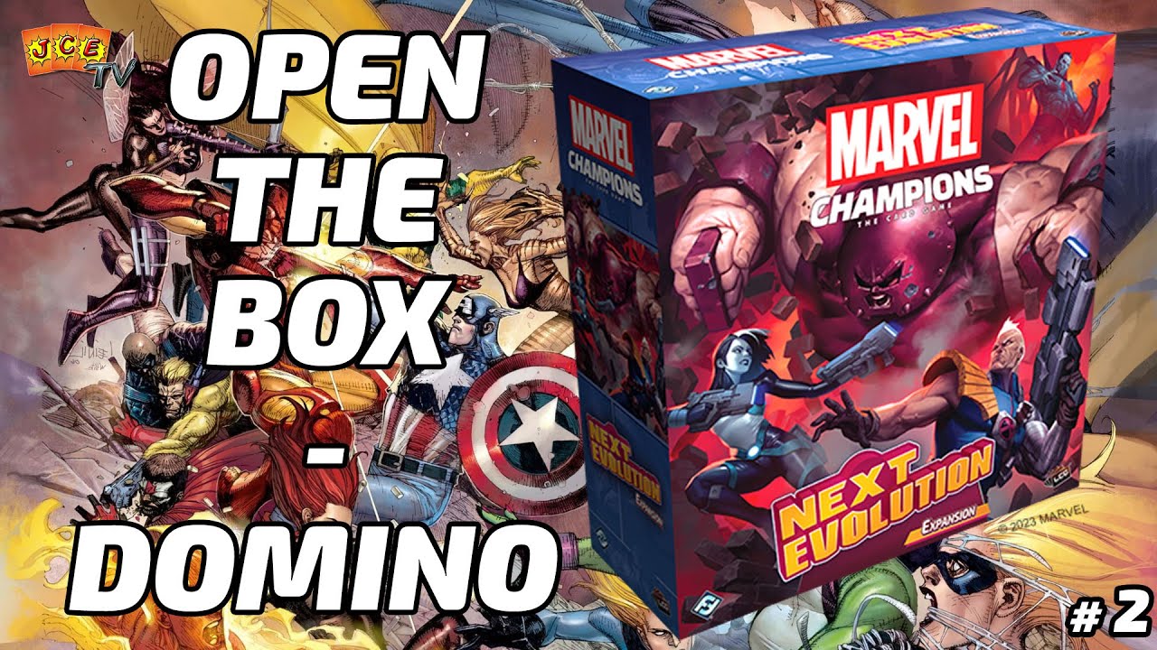 [Open the box] Next evolution #2 - Domino [Marvel Champions JCE TV]