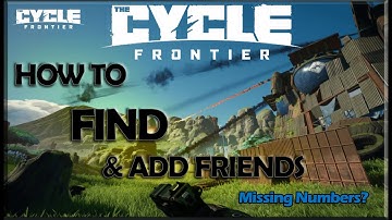 The Cycle: Frontier | HOW TO FIND/ADD Friends with Unique ID