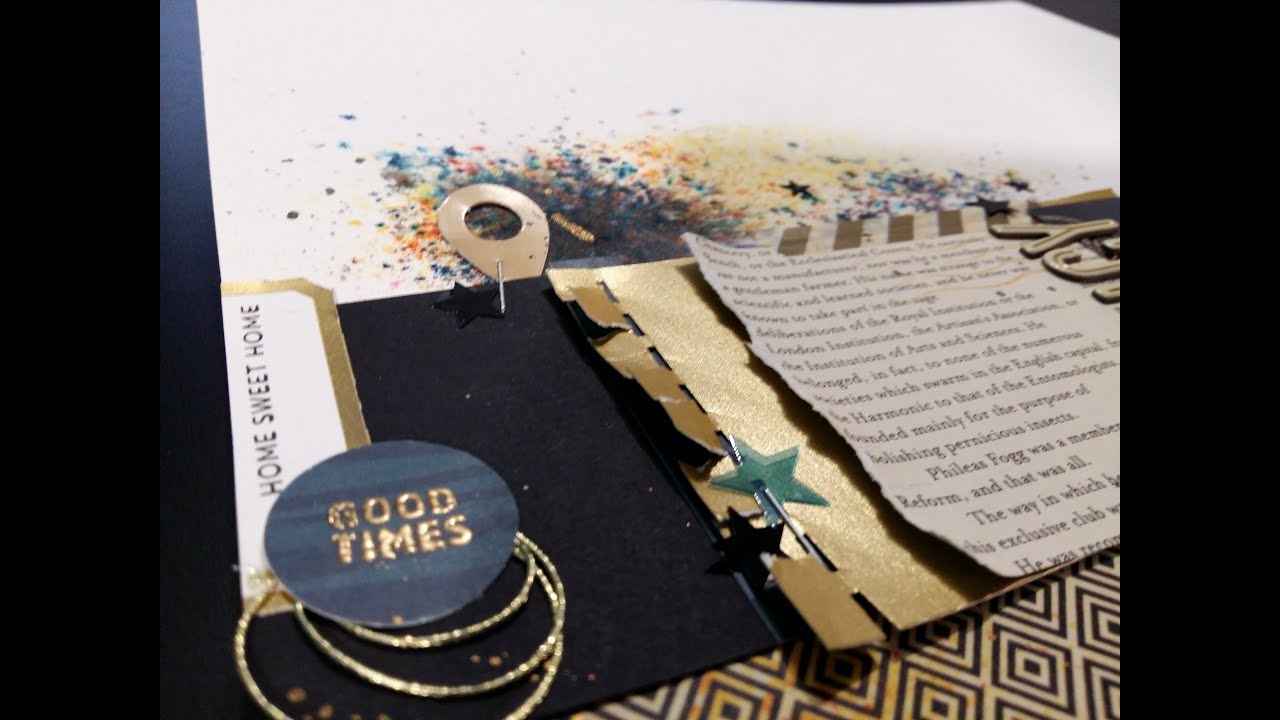 Scrapbooking process video : layout 