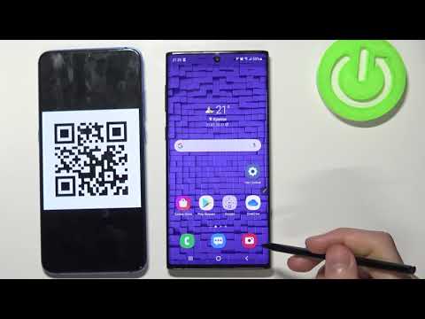 Как отсканировать код QR на Samsung Galaxy Note 10/ Как сканировать QR камерой