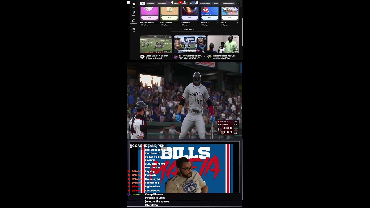 TRYING TO GET TO THE SHOW!!! #LSMCOMFORTS  #MADDEN26 (Portrait)