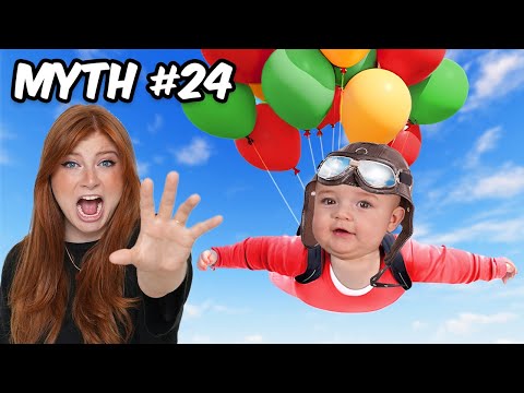 Busting 100 BABY MYTHS in Real Life!🍼