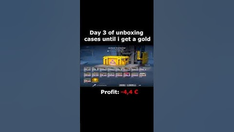 Day 3 of unboxing cases until i get a gold #cs2 #csgo #viral