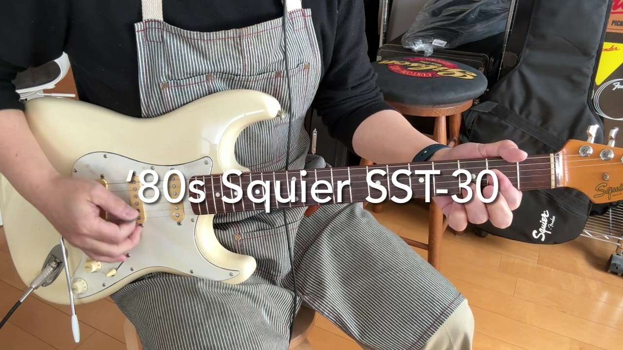 84 - '87 Squier SST-30 Stratocaster - YouTube