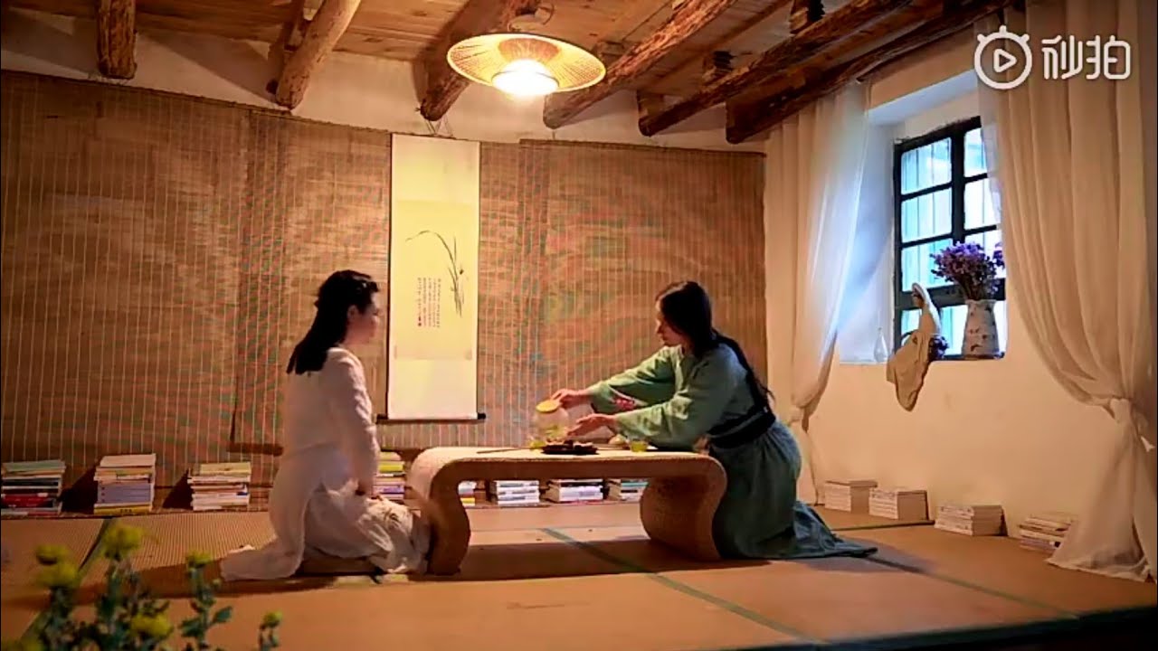 [终南山祥子] - 山居生活的重阳节, 除了登高望远, 邀请好友一起来喝菊花茶、吃重阳糕, 也是很美好的事