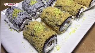 How to make Luqma pasha sweet لوقمەپاشا #لقمةباشا #sweet #luqma-pasha #no oven