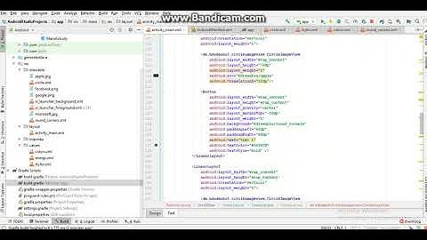Part-7 android app frontend&backend in android studio and laravel, home  page|| by Techies Time