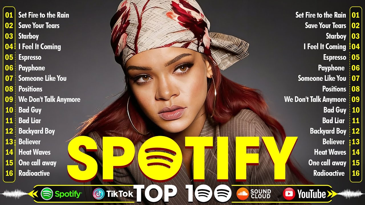 Billboard Top 50 This Week 🍓 Rihanna, Maroon 5, Charlie Puth, Selena Gomez, Bruno Mars, Ed Sheeran