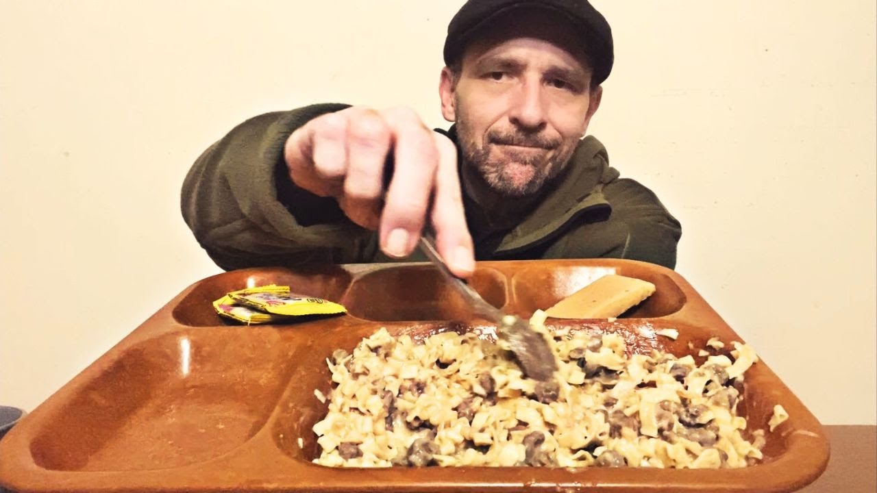 MRE ASMR (для холодной погоды) Меню 1… Бефстроганов с лапшой 🍜