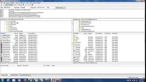 how to upload squeeze page to server using filezilla