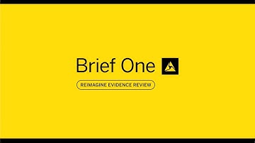 Introducing Brief One for Justice: Reimagine Evidence Review
