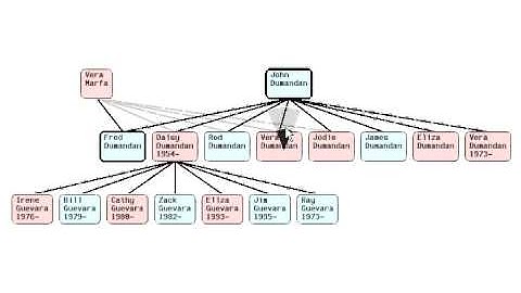 Interactive Visualization of Genealogical Graphs