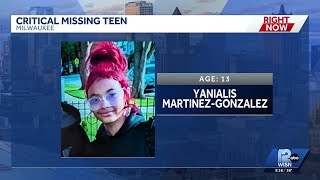 Milwaukee police searching for critically missing 13-year-old girl