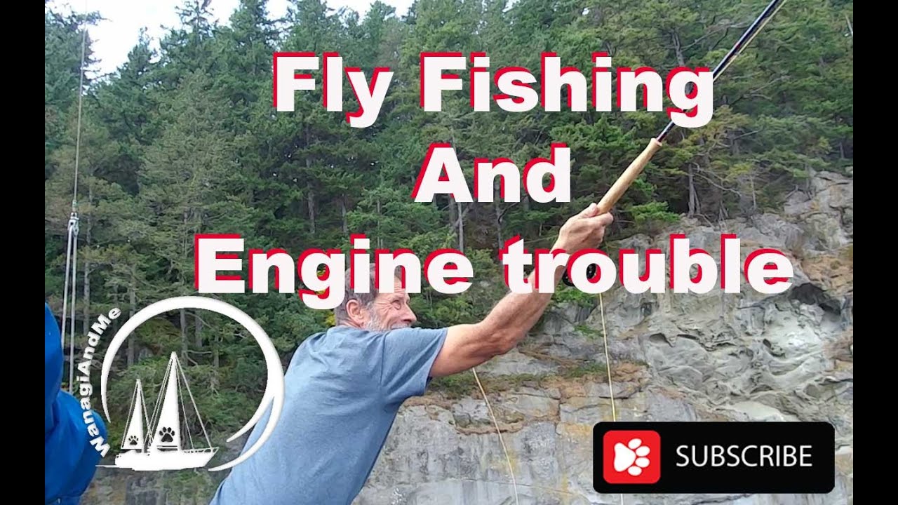 FlyFishing Off My Sailboat San Juan Islands Sailing Adventure