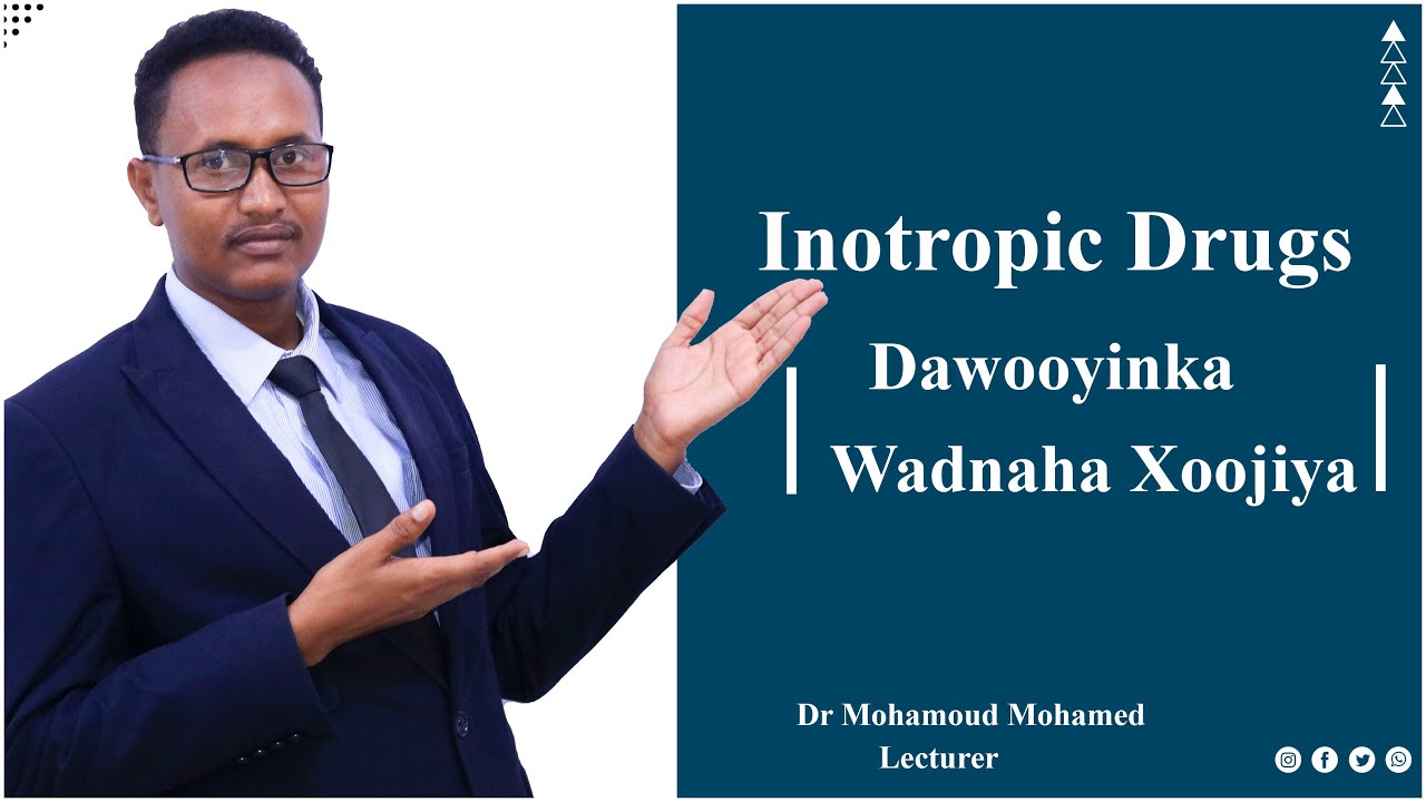 Dr. Mohamoud - Inotropic Drugs.