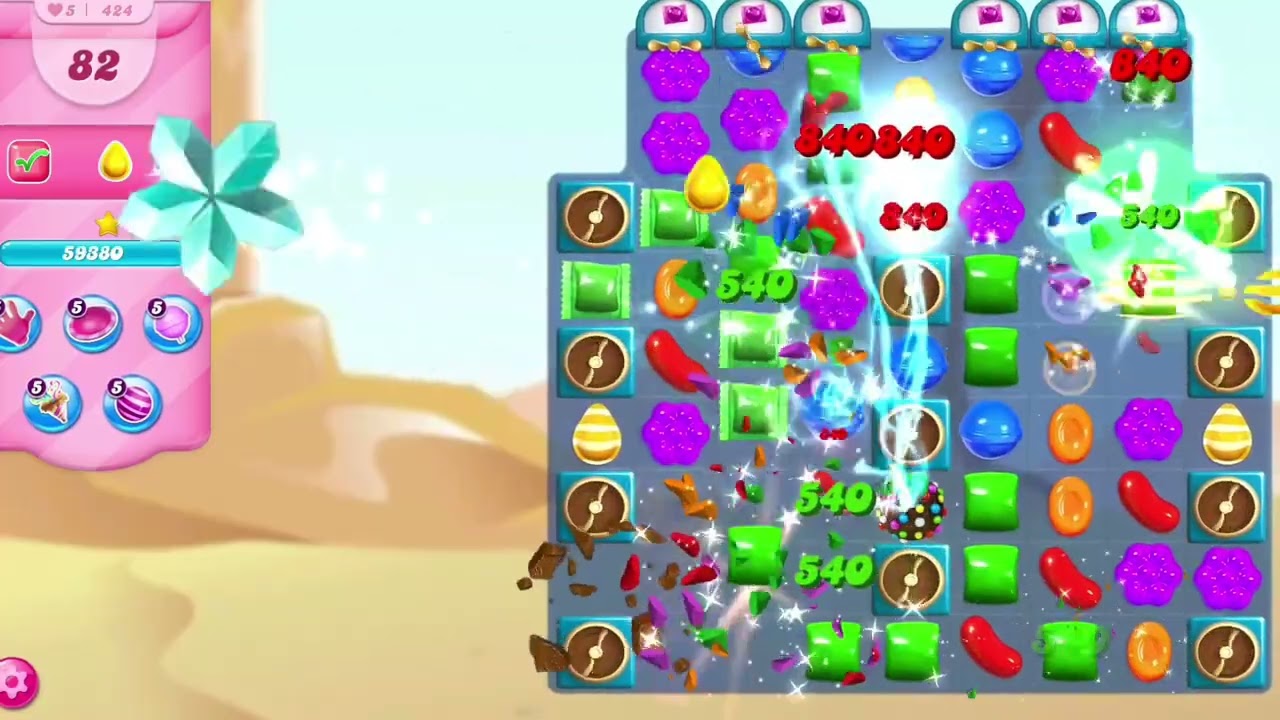 CRUSHING Candy Crush Saga Levels 421 to 425 For REAL Cash NOW?