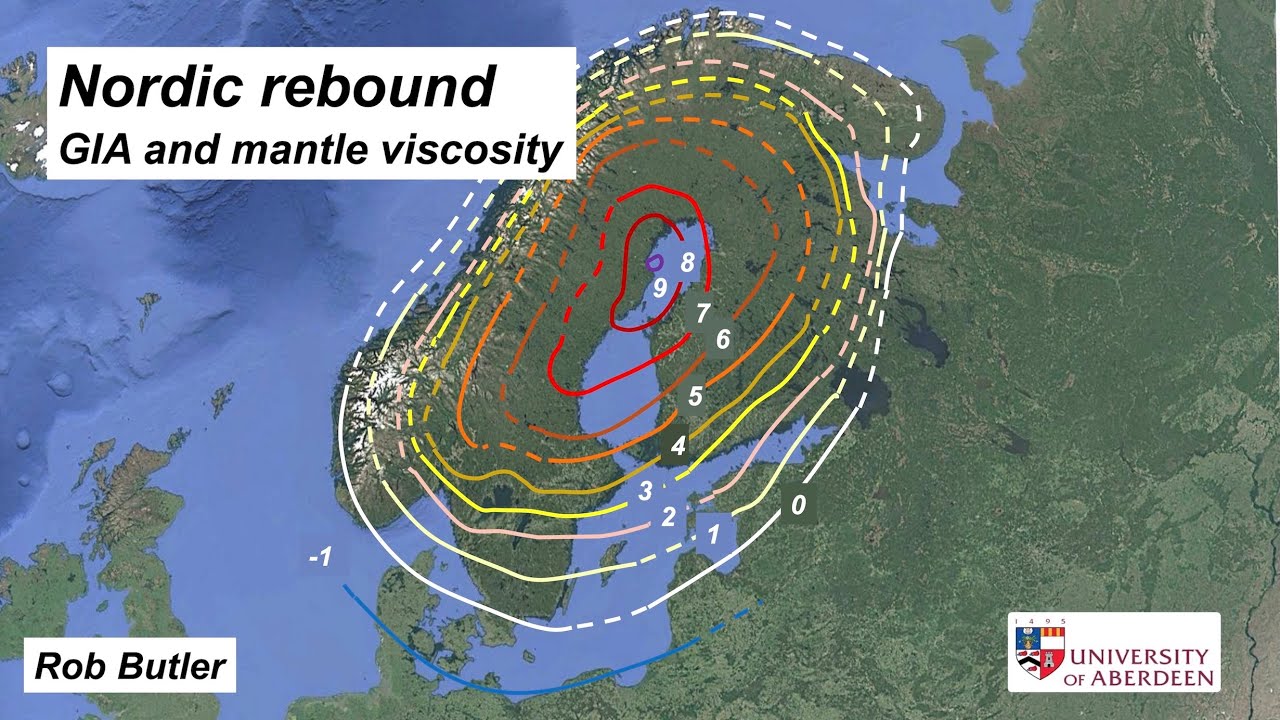 Nordic rebound - GIA and mantle viscosity