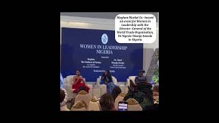Meghan Markel Cohosted an event for Women in Leadership with Dr. Ngozie Okonjo Iweala in Nigeria
