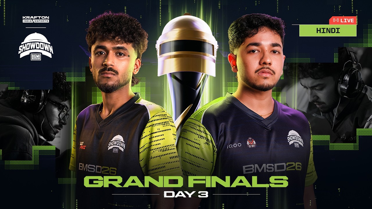 [HINDI] BMSD 2026 | Grand Finals | Day 3 #BGMILIVE