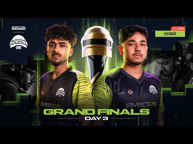 [HINDI] BMSD 2026 | Grand Finals | Day 3 #BGMILIVE