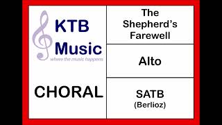 The Shepherd's Farewell (Berlioz) SATB Choir [Alto Part Only]