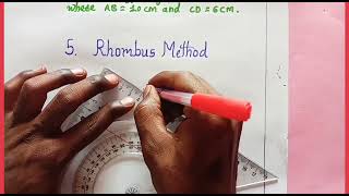 Drawing of Ellips by Rhombus Method | by Dhamma sir mechanicalengineering iti