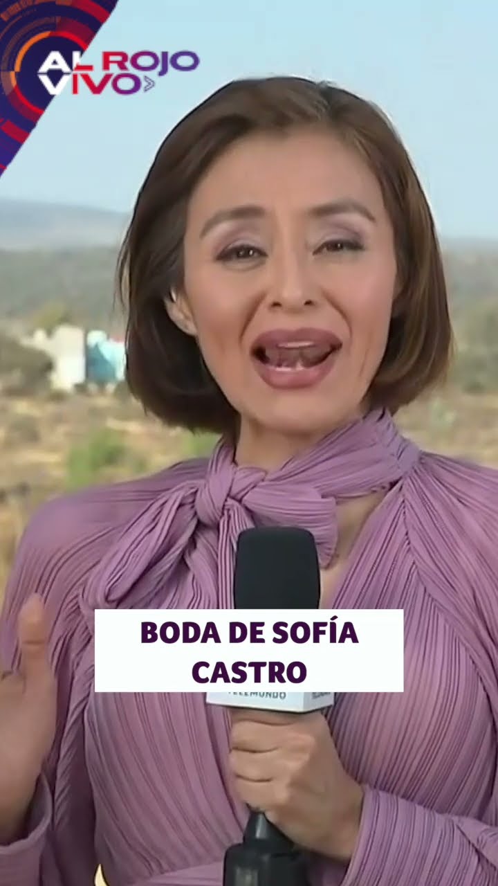 Sofía Castro se casa por la iglesia con 4 días de fiesta | ARV