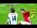 Cristiano Ronaldo Shuts Up Luka Modric After He Provoked Ronaldo #Instant karma