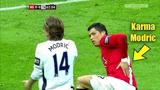 Cristiano Ronaldo Shuts Up Luka Modric After He Provoked Ronaldo #Instant karma