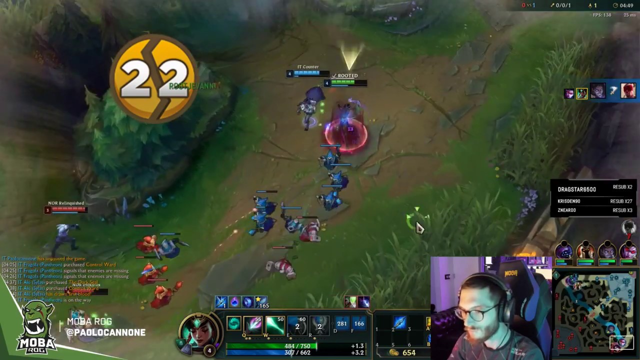 TWITCH RIVALS - ITALIA (Paolocannone) vs NORDICS (Gripex) - G1