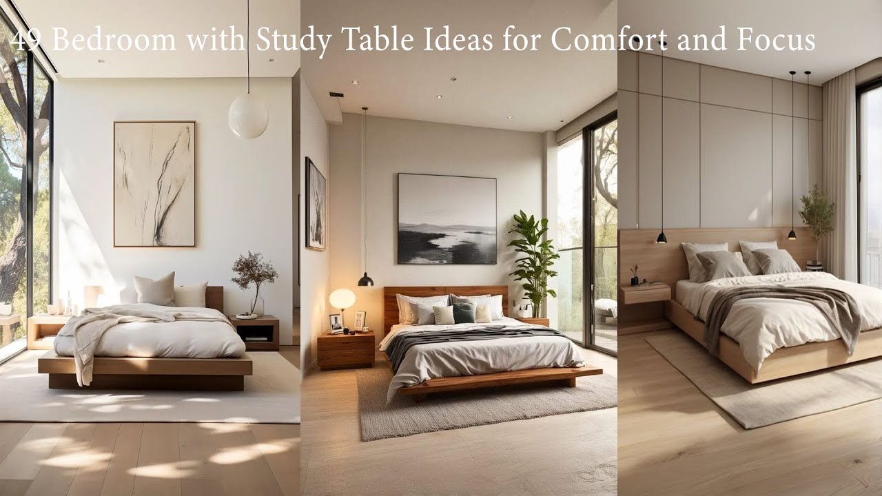 49 Bedroom with Study Table Ideas for Comfort and Focus/advance ...