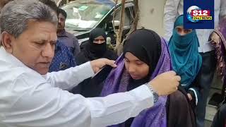 Today AIMIM AIMIM Karwan MLA Kausar Mohiuddin Sahab met the management staff and 