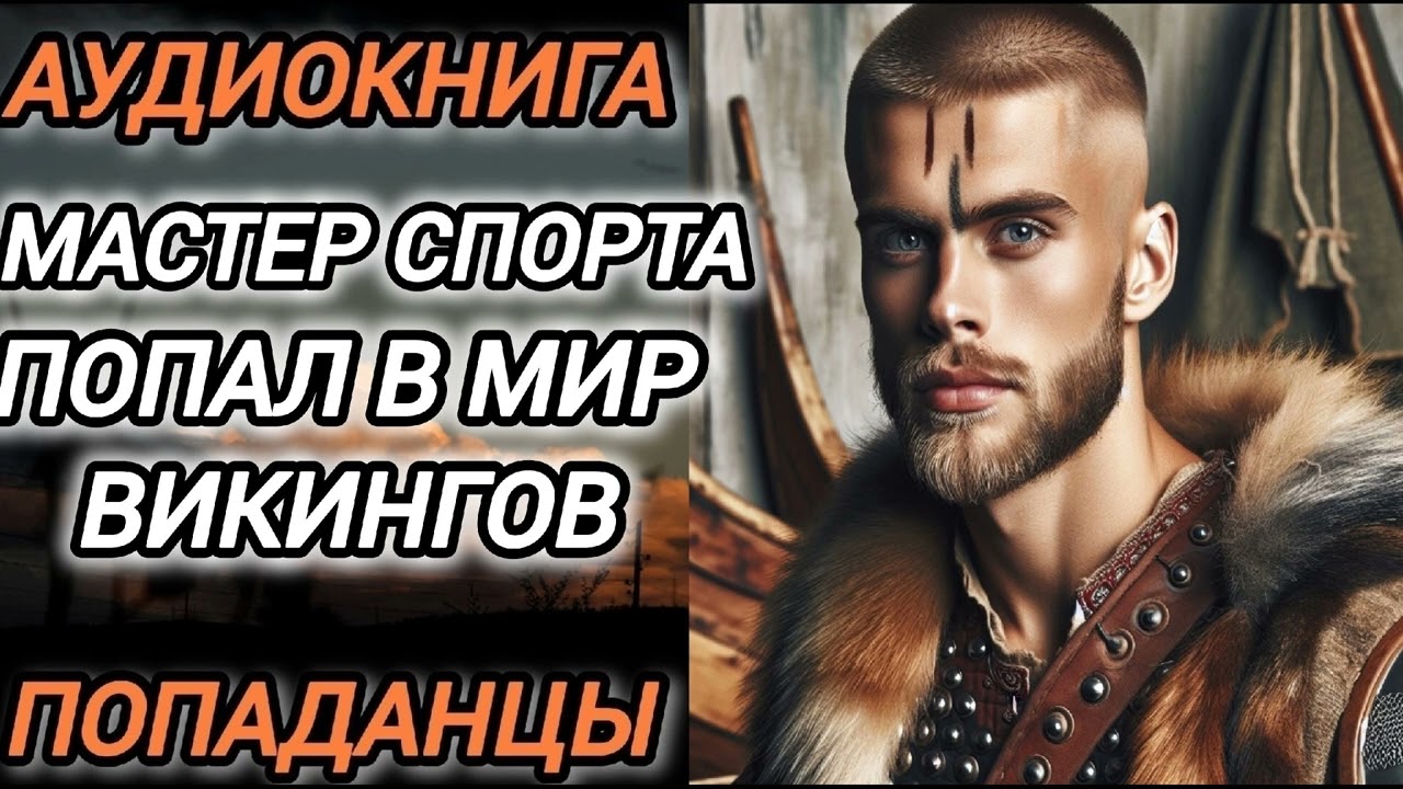 Аудиокнига ПОПАДАНЦЫ В ПРОШЛОЕ: МАСТЕР СПОРТА ПОПАЛ В МИР ВИКИНГОВ