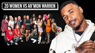 20 WOMEN VS 1 MALE R&B SINGER : AR'MON WARREN