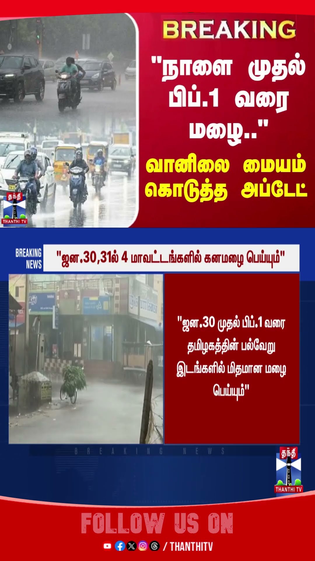 TN Rain Fall || Climate || Rain