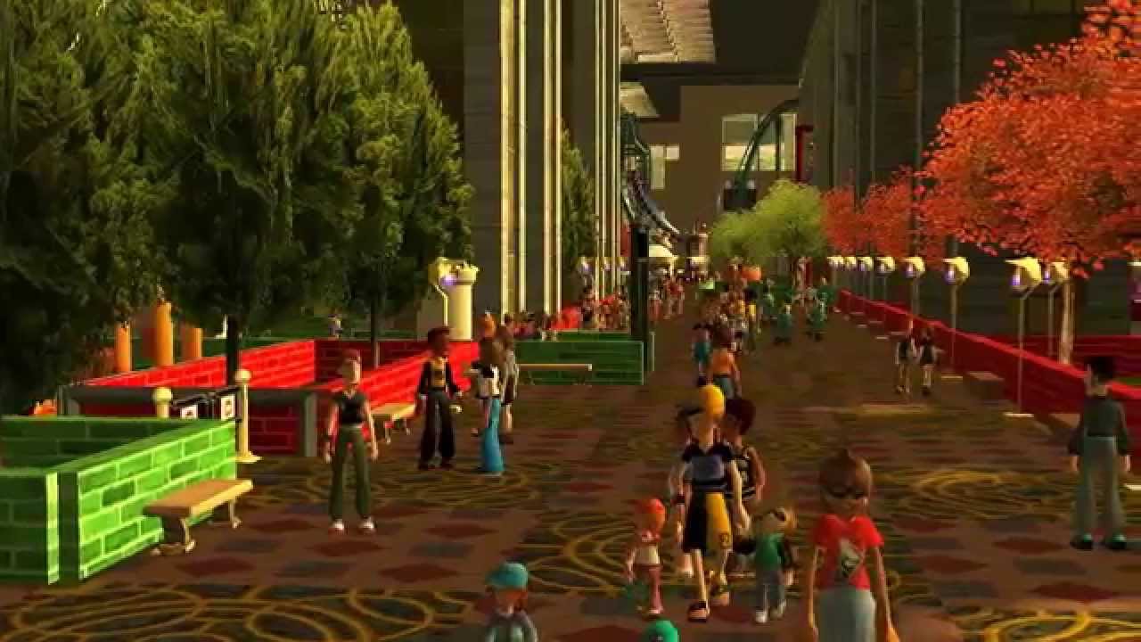 RCT3 Garden Acres Theme Park (Part 1/4) (Season 5) YouTube