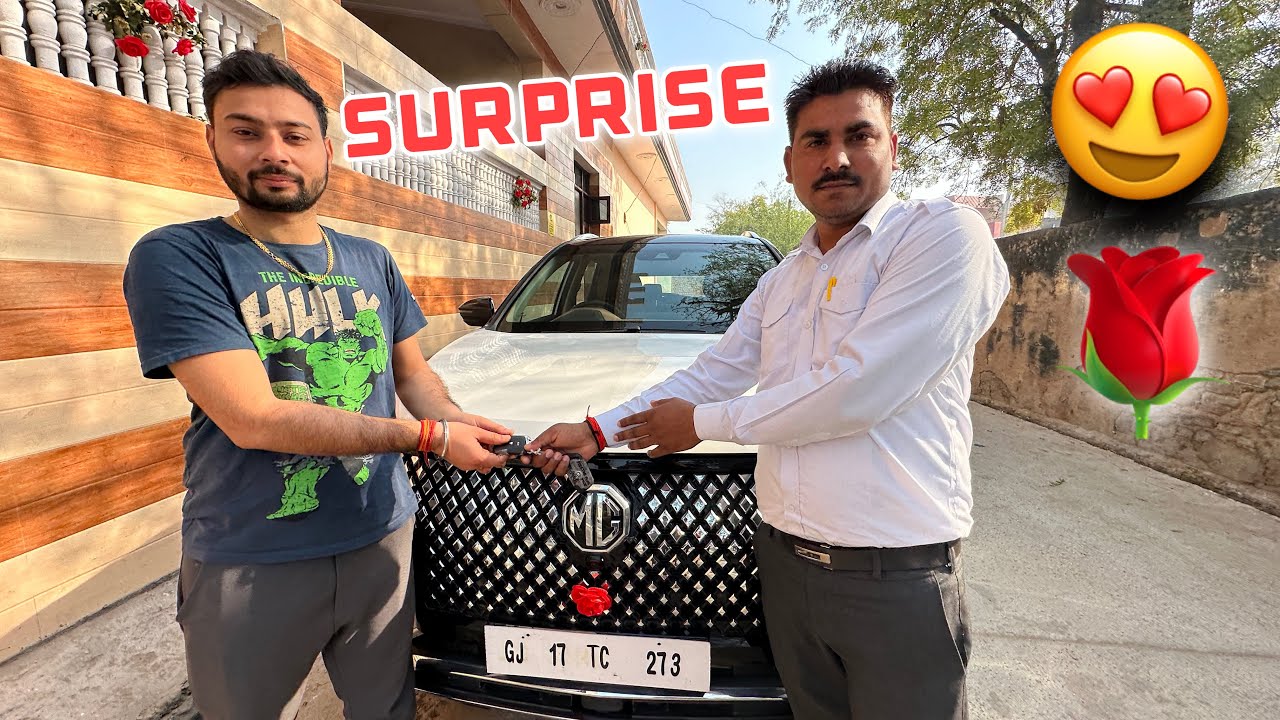 Gifted NEW Car to my Brother 🎉😍 on his Wedding 🌹