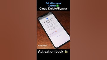 Activation Lock iPhone Free Bypass #apple #icloudking #iphone #shorts #icloudlock